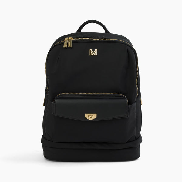 MEIA Work Travel Backpack with detachable clutch convertible to crossbody bag