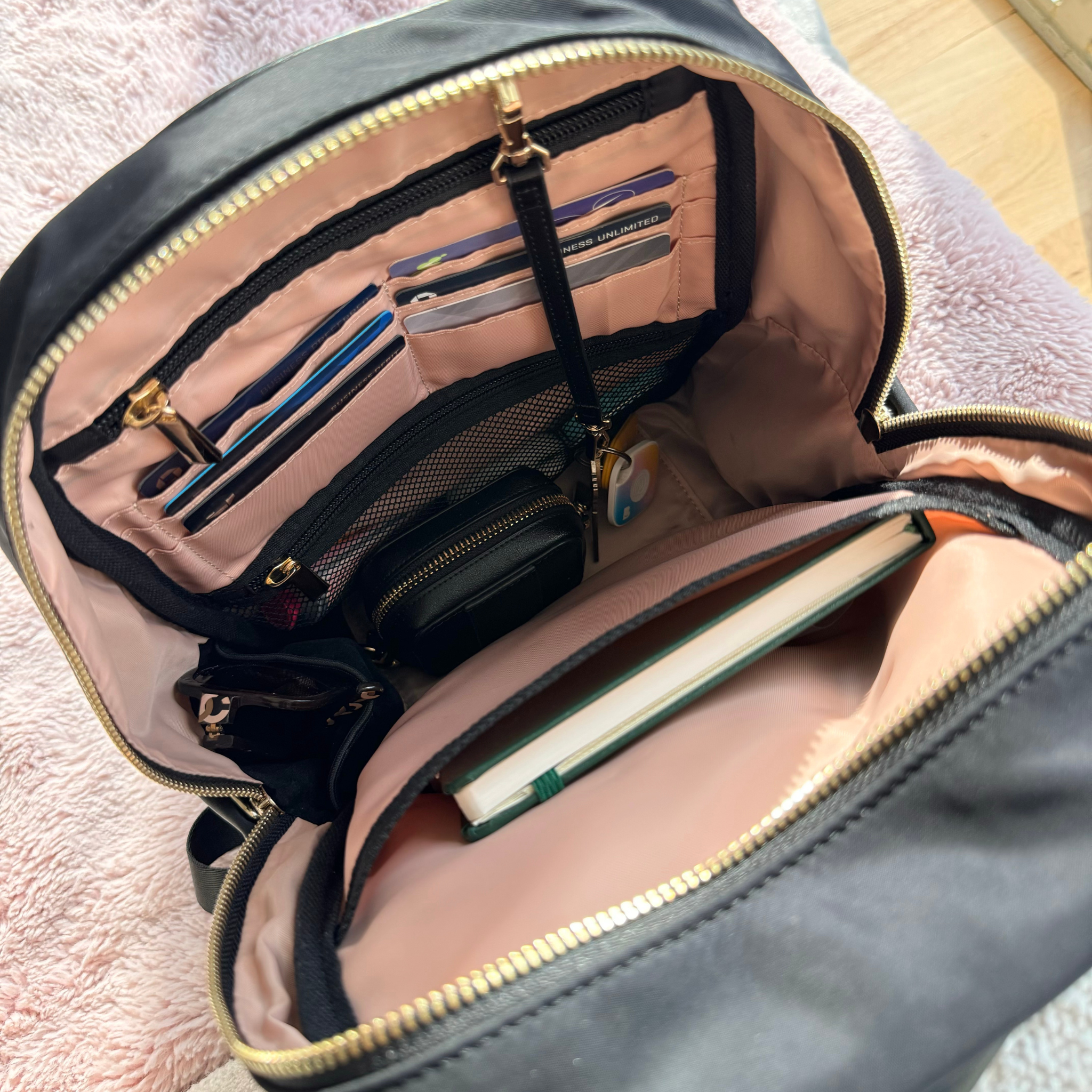 MEIA everyday small backpack organizational pockets