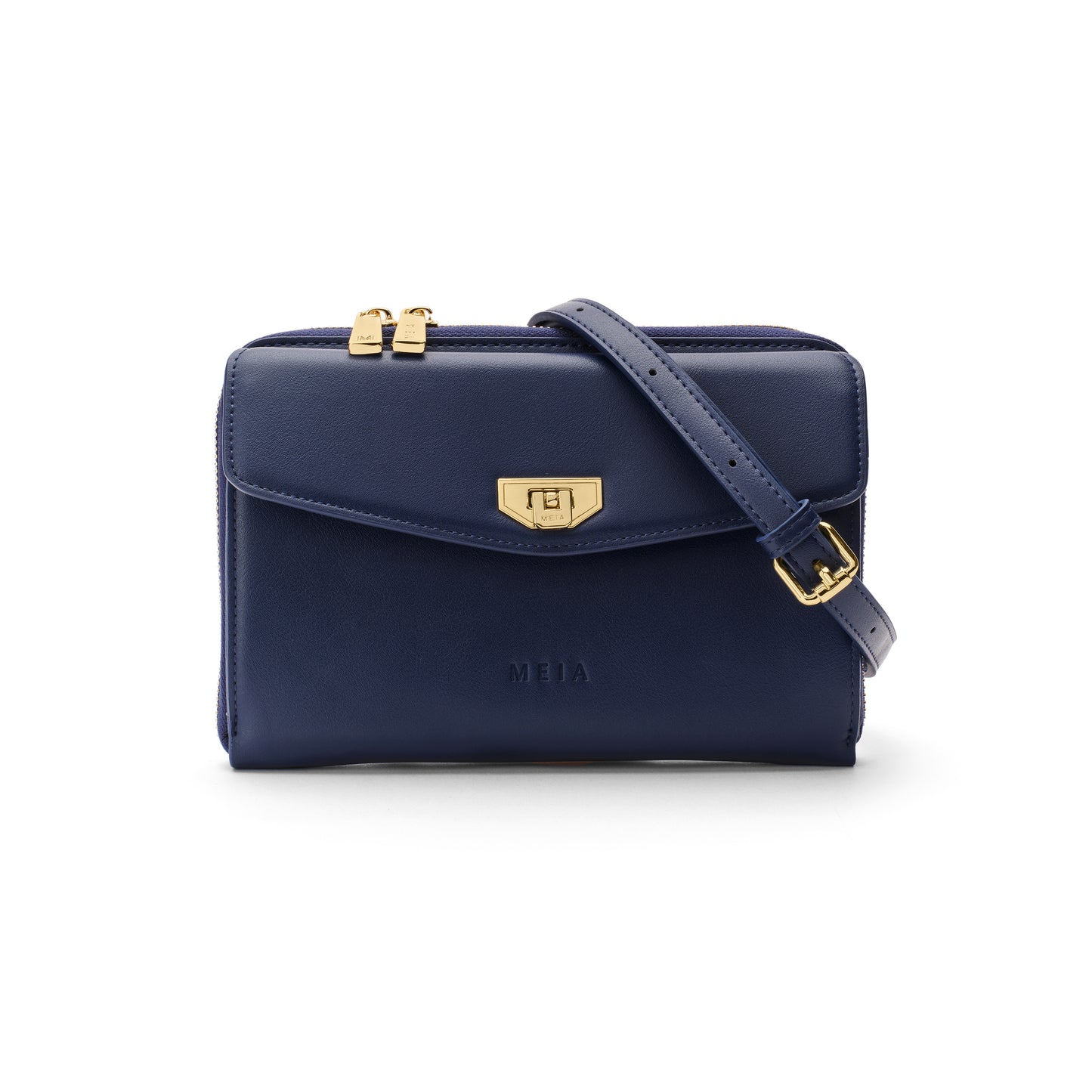 MEIA Work Bag Detachable Clutch in Sapphire Blue