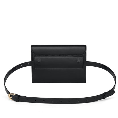 MEIA 5-Way Mini Convertible Clutch to Belt Bag with Belt Loop