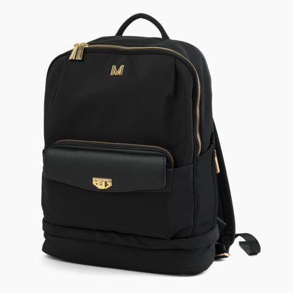 black gold laptop backpack The Work Laptop Bag Sapphire Blue by MEIA